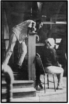 Bill Duke (left) and Frankie Tucker in Look Back in Anger in 1965